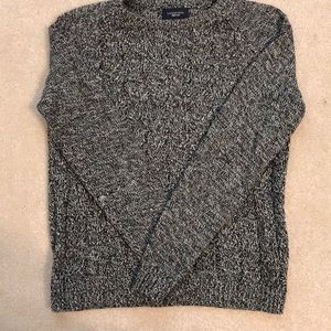 Cable-knit sweater